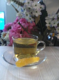 دمنوش به لیمو