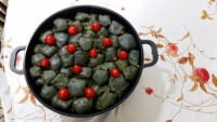 دلمه برگ مو مامان پز