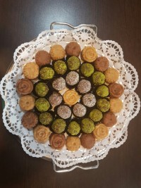 کیک حلوای خرما