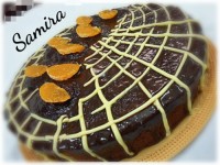 کیک شکلاتی با روکش شکلاتی