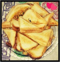 اسنک مرغ و قارچ