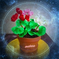 کیک فوندانت با گلهای شکری