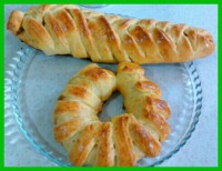 نان حلقه ای مربایی