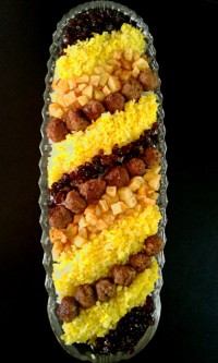 سیب زمینی پلو با گوشت