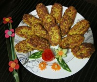 کتلت گوشت چرخ کرده