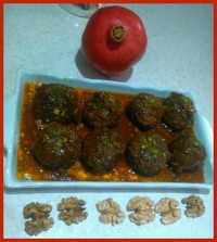 کوفته انار و گردو
