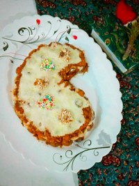 رنگینک با رطب درست کردم