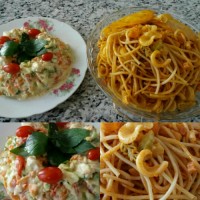 ماکارونی وسالاد