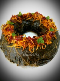 دلمه برگ مو قالبی