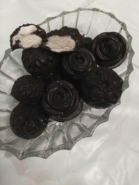 پشمک شکولاتی