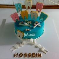 کیک جشن دندونی،سفارش مشتری