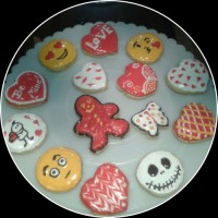 کوکی با تزیین رویال آیسینگ