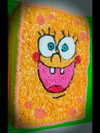کیک تولد باب اسفنجی