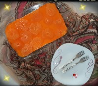 چیز کیک نارنگی (تولدمامان عزیزم)