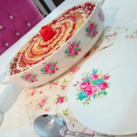 گراتن مرغ و قارچ