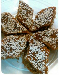 کیک باقلوا گردویی