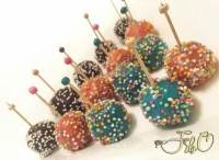 پاپ کیک رنگارنگ