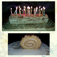 کیک تنه درخت