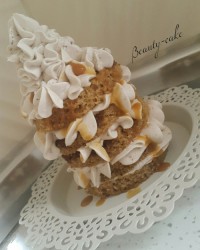 مینی کیک نسکافه ای باسس کارامل