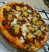 پیتزای آناناس