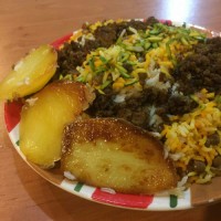 عدس پلوی نذری من برای اربعین حسینی