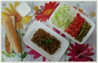ساندویچ گوشت