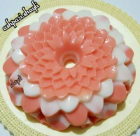 دسر هلو با ژله