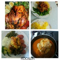 مرغ بریون دستپخت آجی گلم