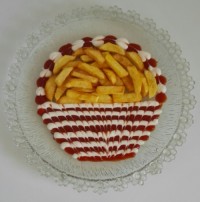 سیب زمینی تند سرخ شده