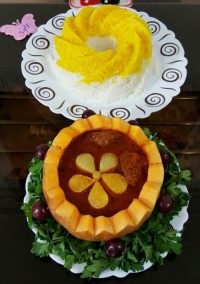 خورشت کدوحلوایی