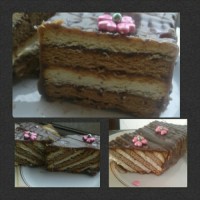 کیک یخچالی میدونم زیاد لایک نمیخوره ولی شما با چشای قشنگتون زیبا ببینین