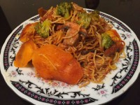 ماکارا نی خوشمزه من با کلم بروگلی وقارچ جاتون خالی