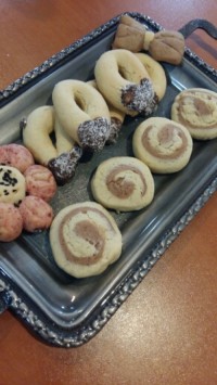 شیرینی وانیلی هلالی....