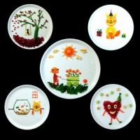 ظرف میوه ی گل پسرم