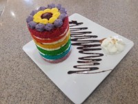 کیک رنگین کمان