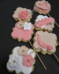 کوکی با تزیین فوندانت