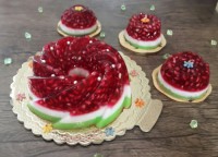 ژله انار ایده برای یلدا