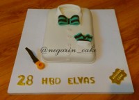 کیک فندانت تولد