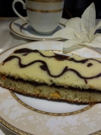 تی تاب خونگی باطعم پرتقالی.