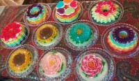 ژله رنگین کمان و تزریقی