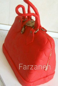 کیک سه بعدی کیف