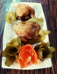 خوراک مرغ لیمویی آبدار