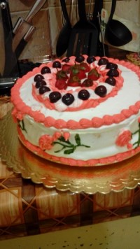 کیک تولد مادرشوهر عزیزم