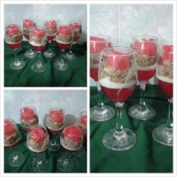 دسر و ژله رولتی