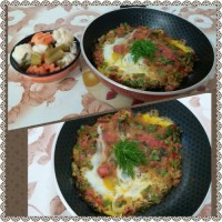 املت کدو سبز