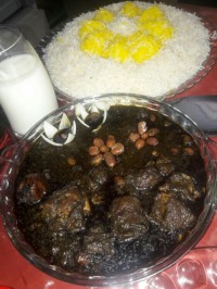 قرمه سبزی جان جانان