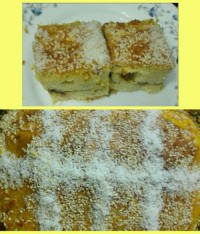 "کیک باغلوا میان پر"