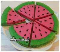 ژلو کیک هندوانه