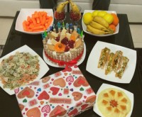 میز تولد همسرم