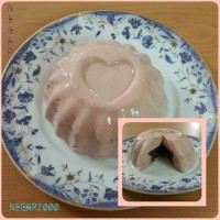 موس موز با مغز کیک شکلاتی